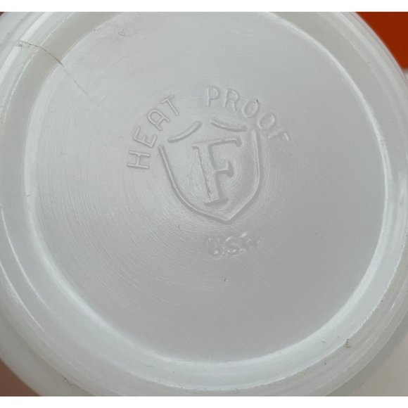 Brown sunflower, Federal glass, milk glass, vintage coffee mug, vintage mug - Picture 9 of 9